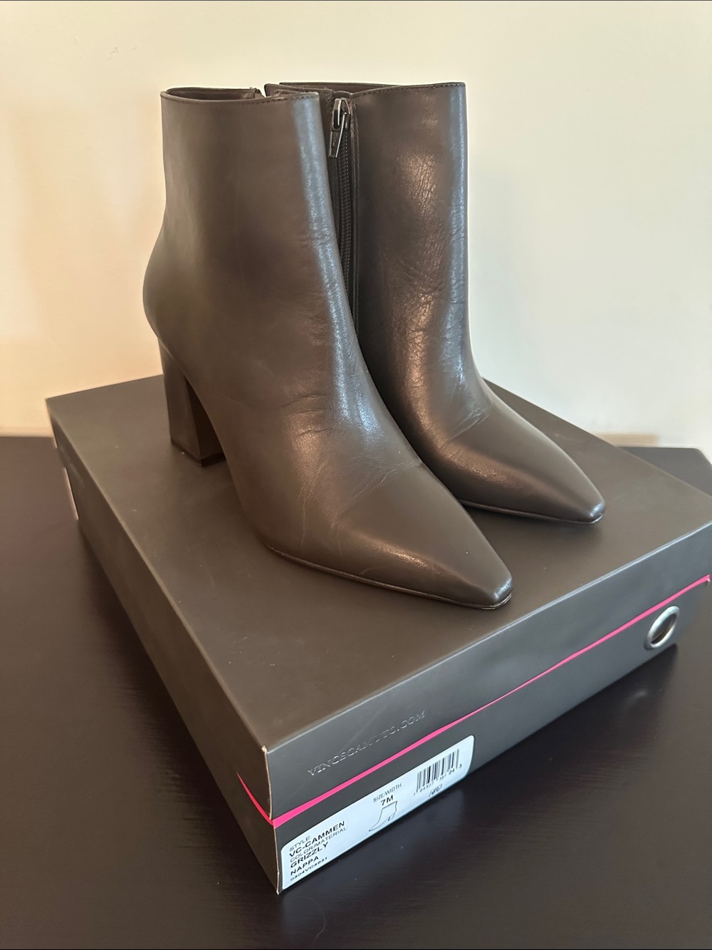 Vince Camuto Leather Nappa Boot